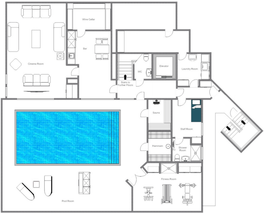 Chalet Dent Blanche Verbier Floor Plan 4